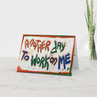 en annan dag då jag ska arbeta med hälsningskort kort