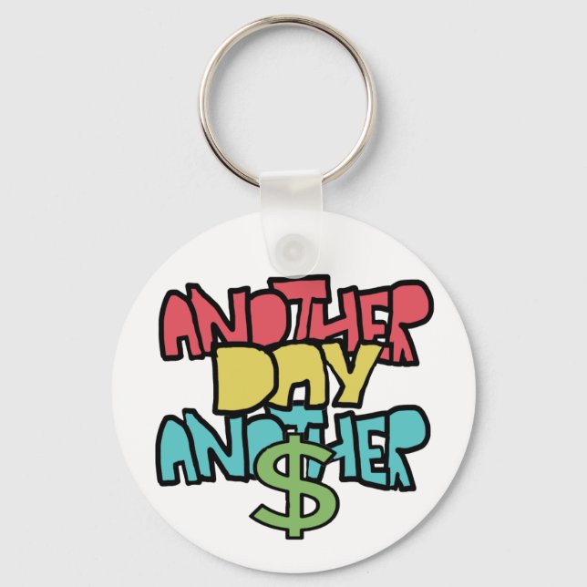 En annan dag, en annan dollar nyckelring (Framsida)
