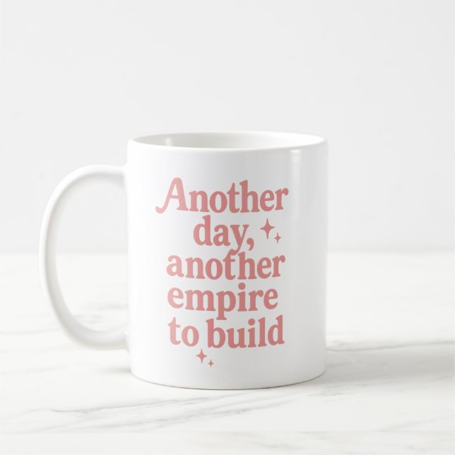 En annan dag, ett annat imperium att Bygga Motiver Kaffemugg (Vänster)