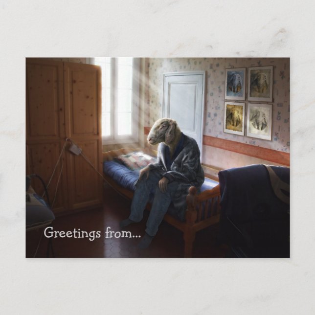 En annan dag, Hälsning från.. | Allegory Vykort (Framsida)