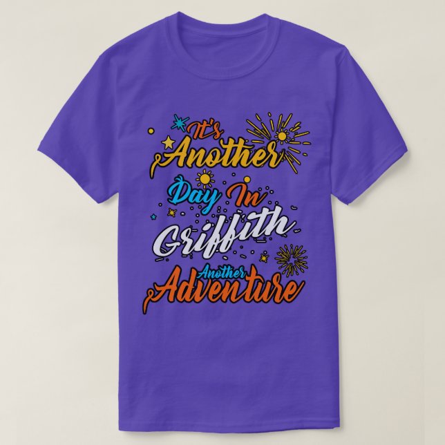En annan dag i Griffith en annan äventyr T Shirt (Design framsida)