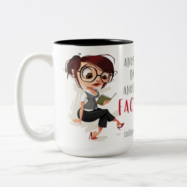 En annan dag, ytterligare faktor 15 oz mugg (Vänster)