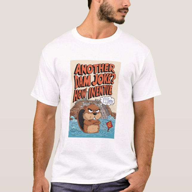 En annan Dam Joke hur hämnande T Shirt (Framsida)