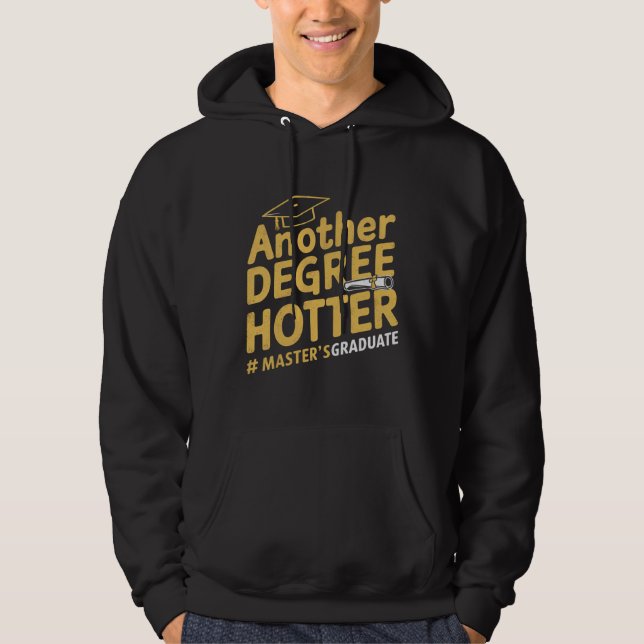 En annan examen varmare magisterexamen examen hoodie (Framsida)