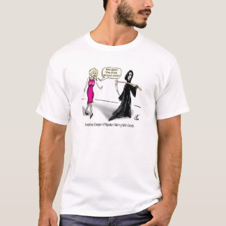 En annan fara av bipolärt: Flörta med död T-shirt