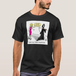 En annan fara av bipolärt: Flörta med död Tee Shirt