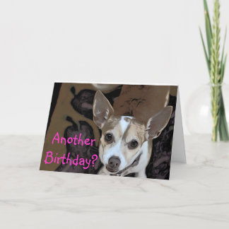 En annan födelsedag? kort