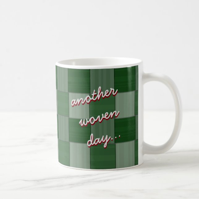 En annan Grönt för skogen på Vävdagen Kaffemugg (Höger)