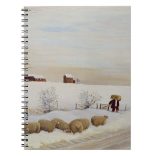 En annan hård vinter anteckningsbok med spiral