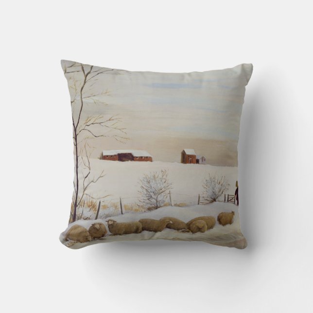 En annan hård vinter kudde (Framsida)