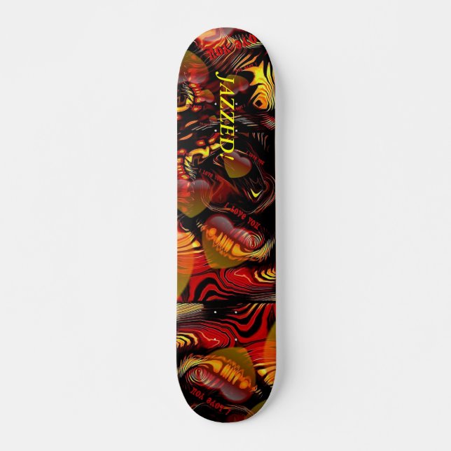 En annan jaziserad skateboard (Framsida)
