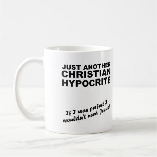 En annan kristen hycklarmugg humor kaffemugg