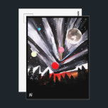 En annan målning från Alfred Fox Collectable Vykort<br><div class="desc">Alfred Fox målar "En annan värld". Samlingsbart vykort: alfred_fox_art @ Zazzle</div>