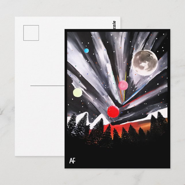 En annan målning från Alfred Fox Collectable Vykort (Fram/baksida)