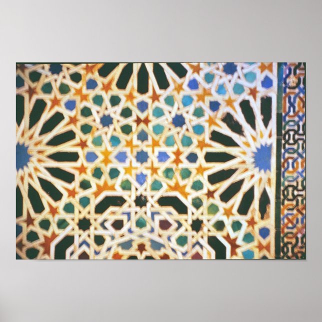 En annan Moorish Tile Poster (Framsidan)