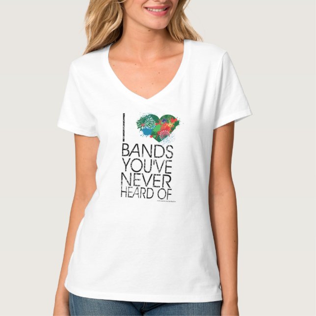 En annan Music Snob Tee Shirt (Framsida)