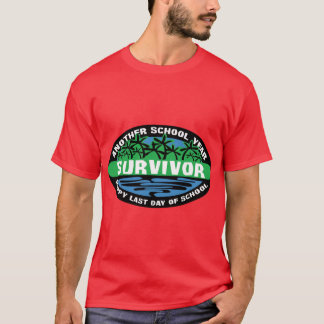 En annan överlevare efter läsåret Glad sista skold T Shirt