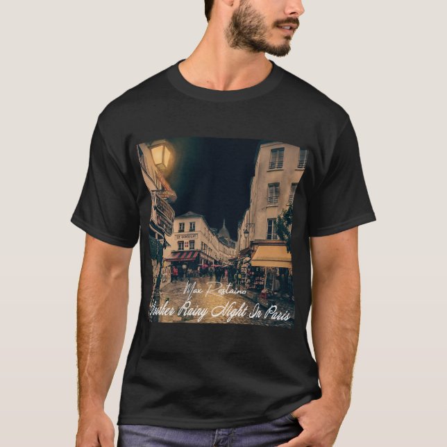 En annan regnnatt i Paris T-Shirt (Framsida)