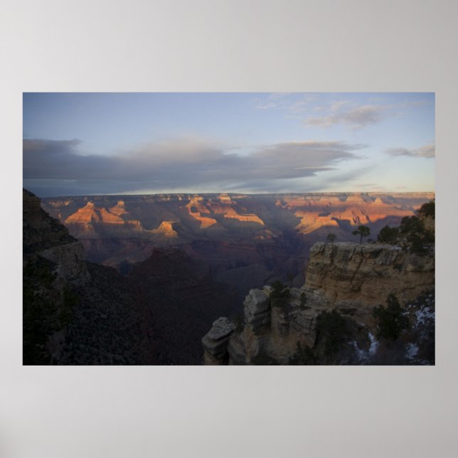 En annan solnedgång på grandet Canyon Poster (Framsidan)