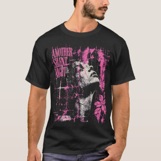EN ANNAN STILL NATT — Rosa gotisk T Shirt