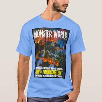 EN ANNAN STOR VINTAGE BERÖMD MONSTER WORLD MAGAZIN T SHIRT