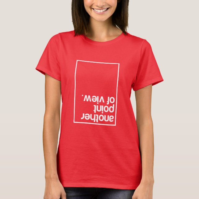 En annan synpunkt t shirt (Framsida)