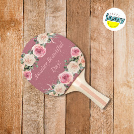 En annan vacker Blommigt för vattenfärg på dagen S Pingisracket