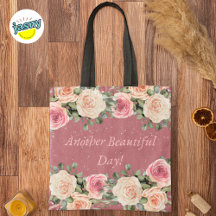En annan vacker dag Soft White Rosa ros