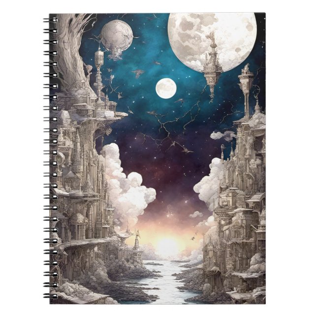 En annan värld I Anteckningsbok (Framsidan)