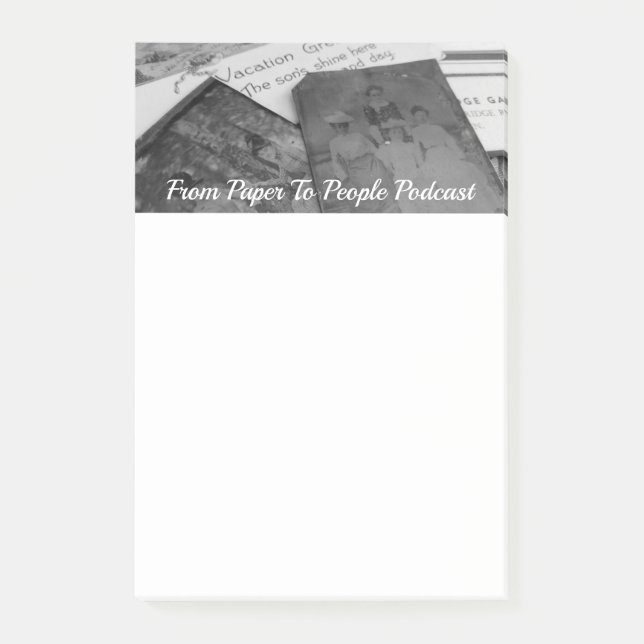 En anncestors foto-FPPP Post-its Post-it Block (Framsida)