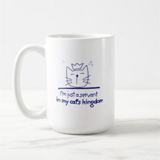 En anställd i mitt kattkonungariket kaffemugg