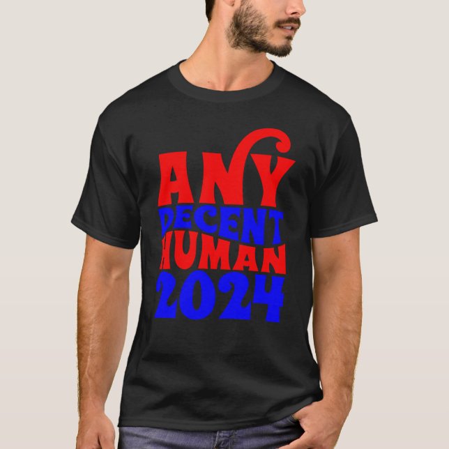 En anständig människa 2024 T-shirt (Framsida)