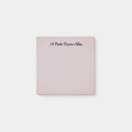 En anteckning från Alex Post-it Block