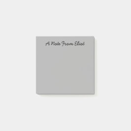 En anteckning från Eliot Post-it Block