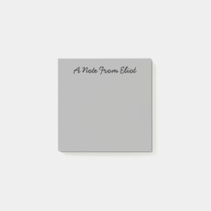 En anteckning från Eliot Post-it Block