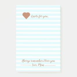 En anteckning till dig från Mamma Post-it Block