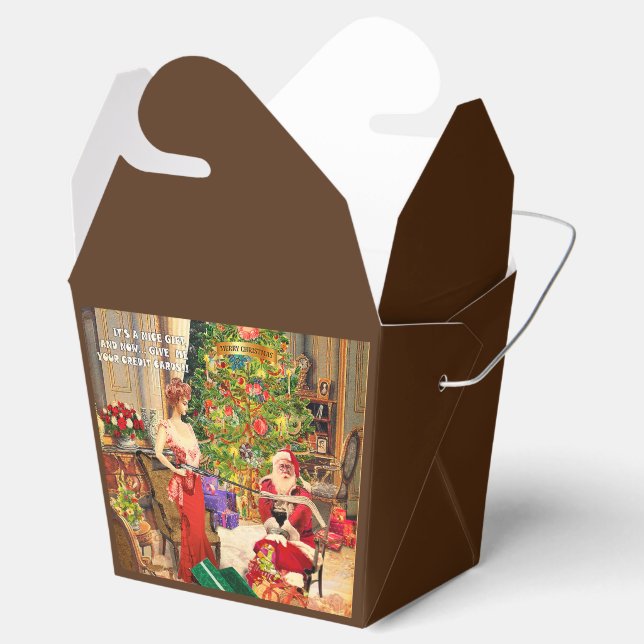 En användbar gåva presentaskar (Öppnad)