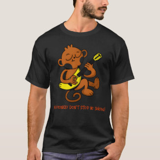 En apa stoppar inte showen vintage t shirt