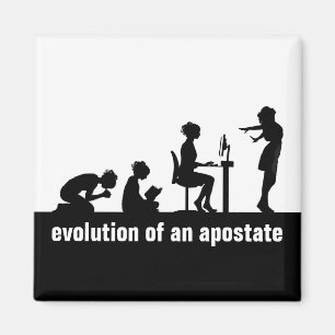 "En apostats utveckling" Magnet
