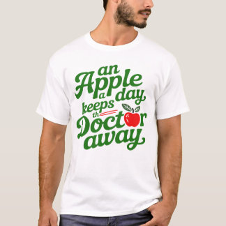 En äpple om dagen håller doktorn borta Klassisk ci T Shirt