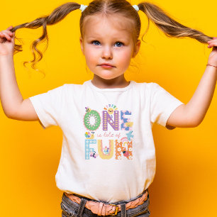 En är massor av kul, blomstertid 1:a t shirt