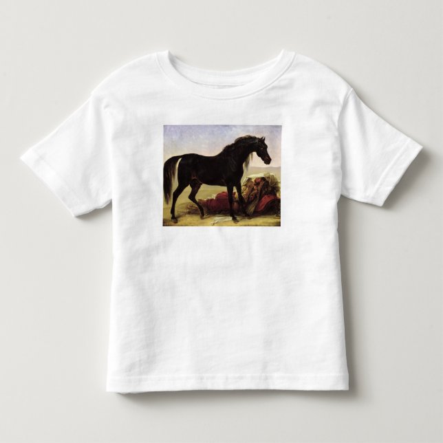 En arabisk häst t shirt (Framsida)
