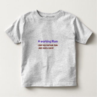 En arbetande mamma samma som vanlig mamma bara myc t shirt