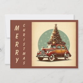 En årgång i julklapp och träd julkort