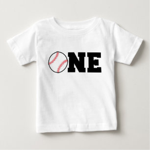 En årig baseballskjortafödelsedag t shirt