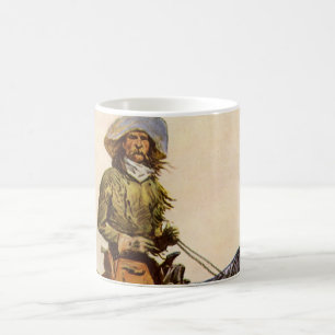 En Arizona Cowboy av Remington, Vintage Western Kaffemugg