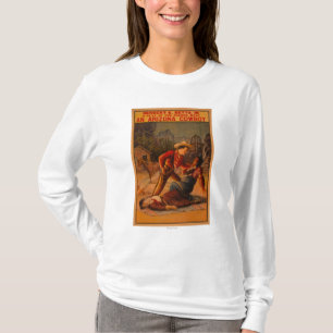 En Arizona Cowboy - Cowboy och indiskt slagsmål Tee Shirt