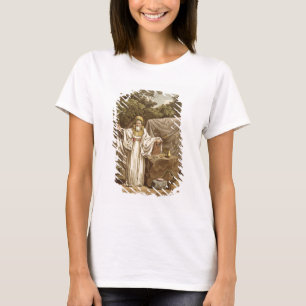 En ärke- Druid i hans juridiska vana som inristas T-shirt