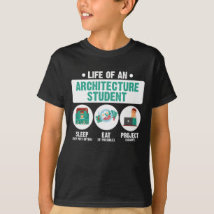 En arkitektur i Student T Shirt