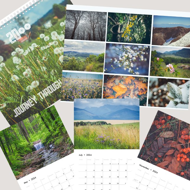 En årslång resa genom naturens skönhet kalender (Skapare uppladdad)